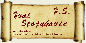 Hval Stojaković vizit kartica